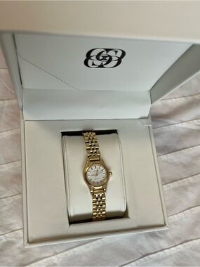 Cendre Isobel Watch | White | 14K Gold